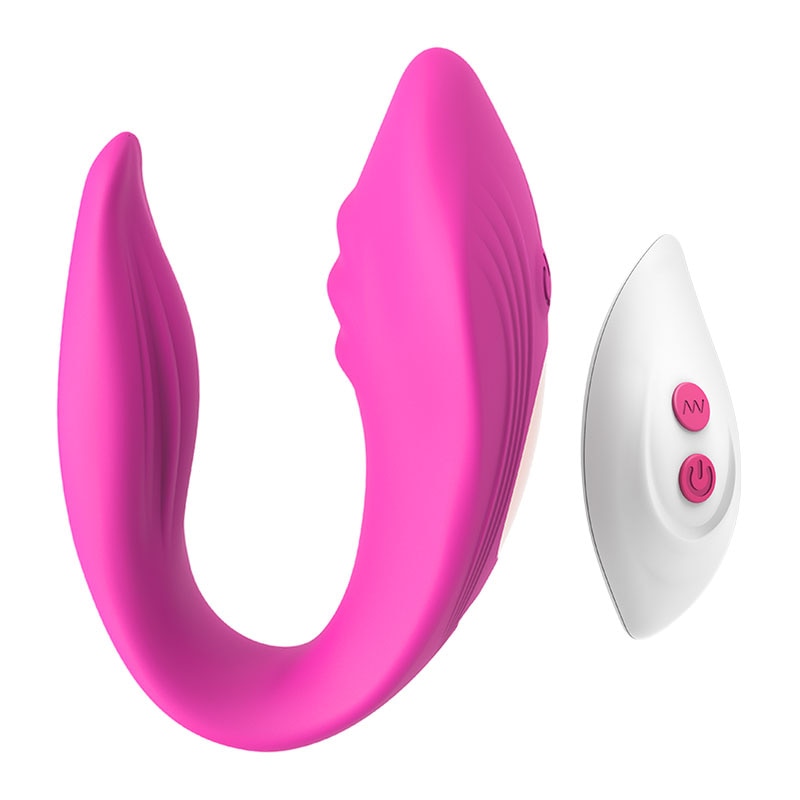 FLXUR Wireless U Shape Panties Vibrators for Women G Spot Clit Erotic Massager Double Vibrating Silicone Sex Toys Couples